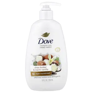 Dove Advanced Care Hand Wash, Shea Butter & Warm Vanilla, 12 fl oz (355 ml)