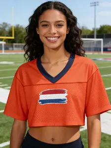 Netherlands soccer jersey #4,women's World Cup Soccer Jersey Breathable Short Sleeve Football Shirt Casual Athletic Fan Edition Sportswear Top ice hockey/soccer/baseball/rugby, women's trendy and sexy T-shirts, women’s short tops