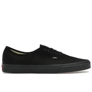 Vans Men's Authentic Black Canvas, from StockX