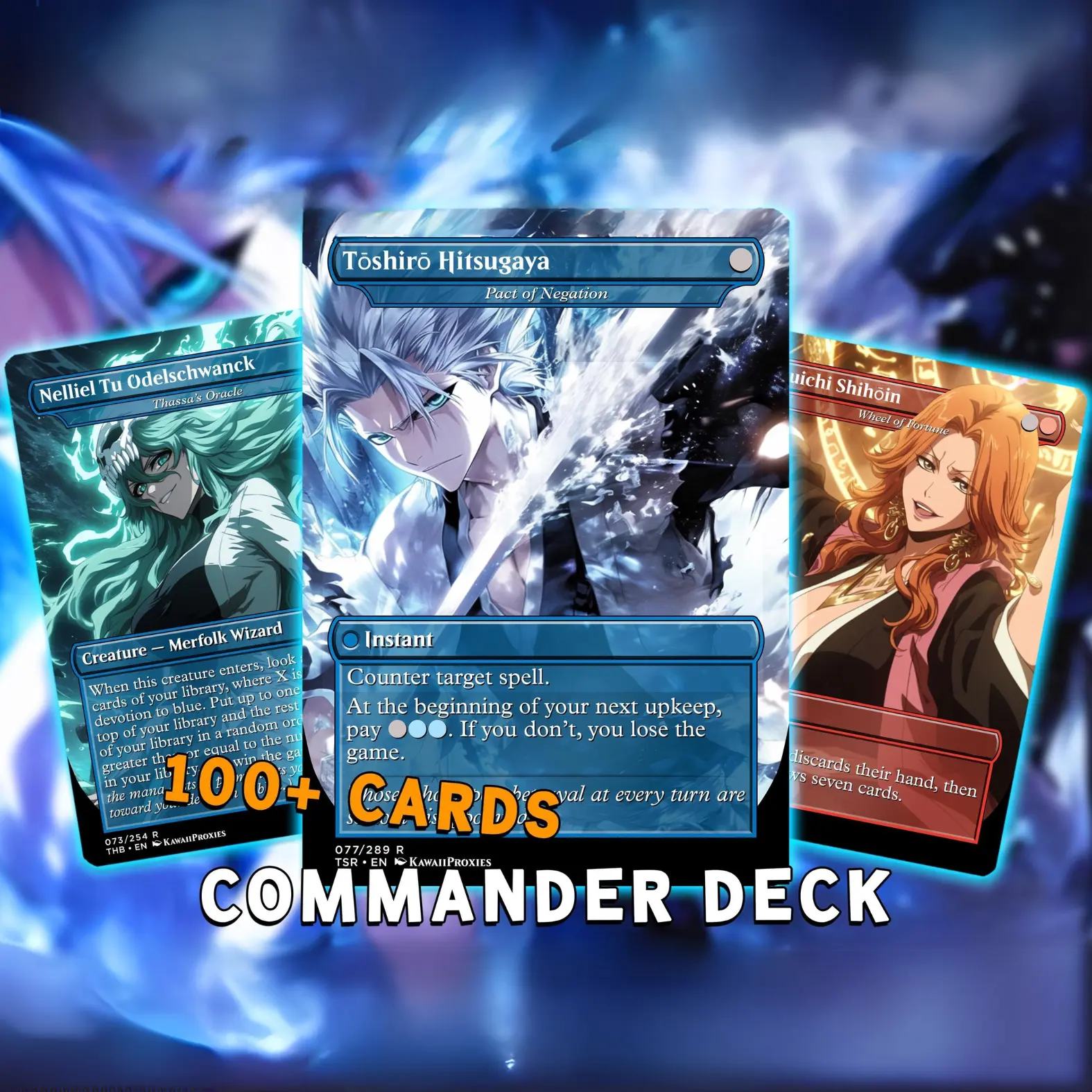 Bleach MTG Deck - Kess EDH | Premium Tainted Kess | Custom Competitive 100 Cards