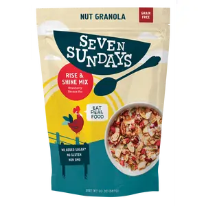 Seven Sundays- Rise & Shine Strawberry Banana Nut Grain Free, 10.00 oz, box