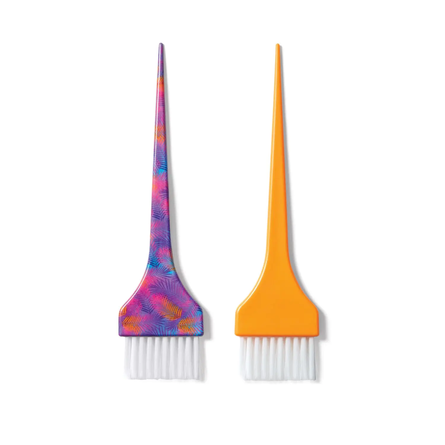 Salon Care Patterned Tint Brushes 2 ct Salon Care Patterned Tint Brushes 2 ct