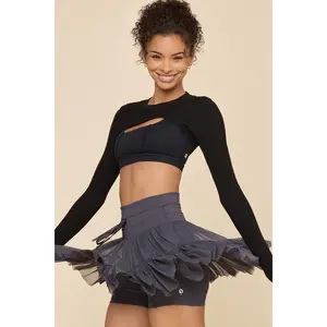 Pirouette Skort - Smoky Grey