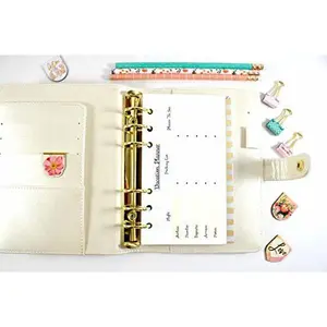 Personal Size Vacation Planner fits with Kate Spade Personal Planner, Filofax Personal, Color Crush Personal Size and Other Personal Size Planner