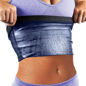 Sweat Shaper Waist Trainer for Women and Men Sauna Wasit Belt Wrap Workout Waist Cincher Sauna Sweat Waist Shapewear