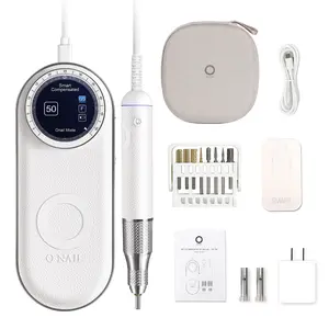 ONAIL Pro Max 50000 RPM Professional E-File Nail Drill with 3mm Precision Shank & AI Control for Efficient Gel Removal & Salon Manicure Supplies