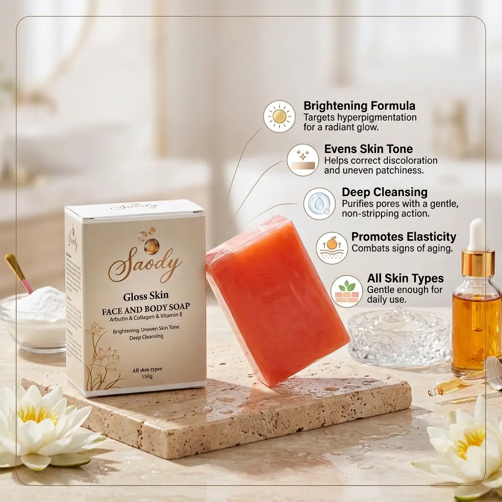 Saody Glowing Skin Bar soap 150g