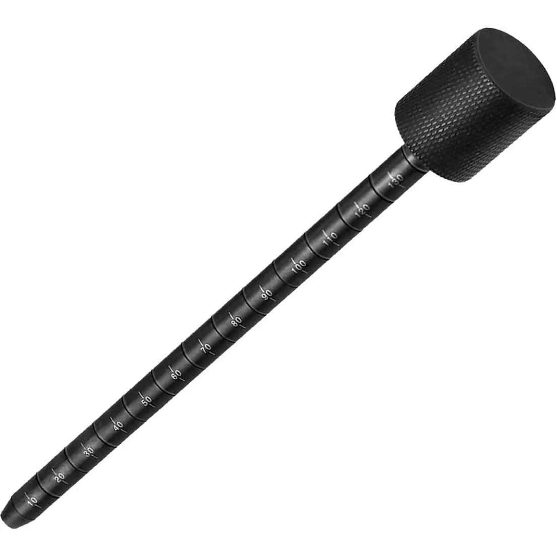 Steel Black Transmission Dipstick for Chrysler, Dodge, Fiat, Jeep Some Models - 0-130mm, 6f24 6-Speed, 948te/9hp48 9-Speed, Fluid Check, Level Measurement