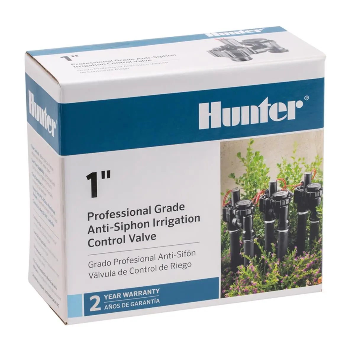 Hunter PGV Anti-Siphon Valve - 1 In., 150 psi, 1.6 lbs, Accu Sync Pressure Regulator, Captive Bonnet Screws, Double-Beaded Diaphragm Seal, Hassle-Free Service, Leak-Free Performance, Maximized Efficiency, Prolonged System Life, Quick Activation, Backflow