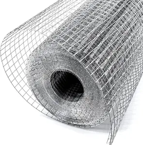 Ashman 36 in. x 50 ft. Hardware Cloth-1/4 in. Mesh, 23 Gauge, Hot Dip Galvanized Steel Welding Wire Fencing for Garden.