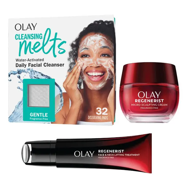 Fragrance-Free Firming Routine Beauty Bundle Kit Face Care Kit