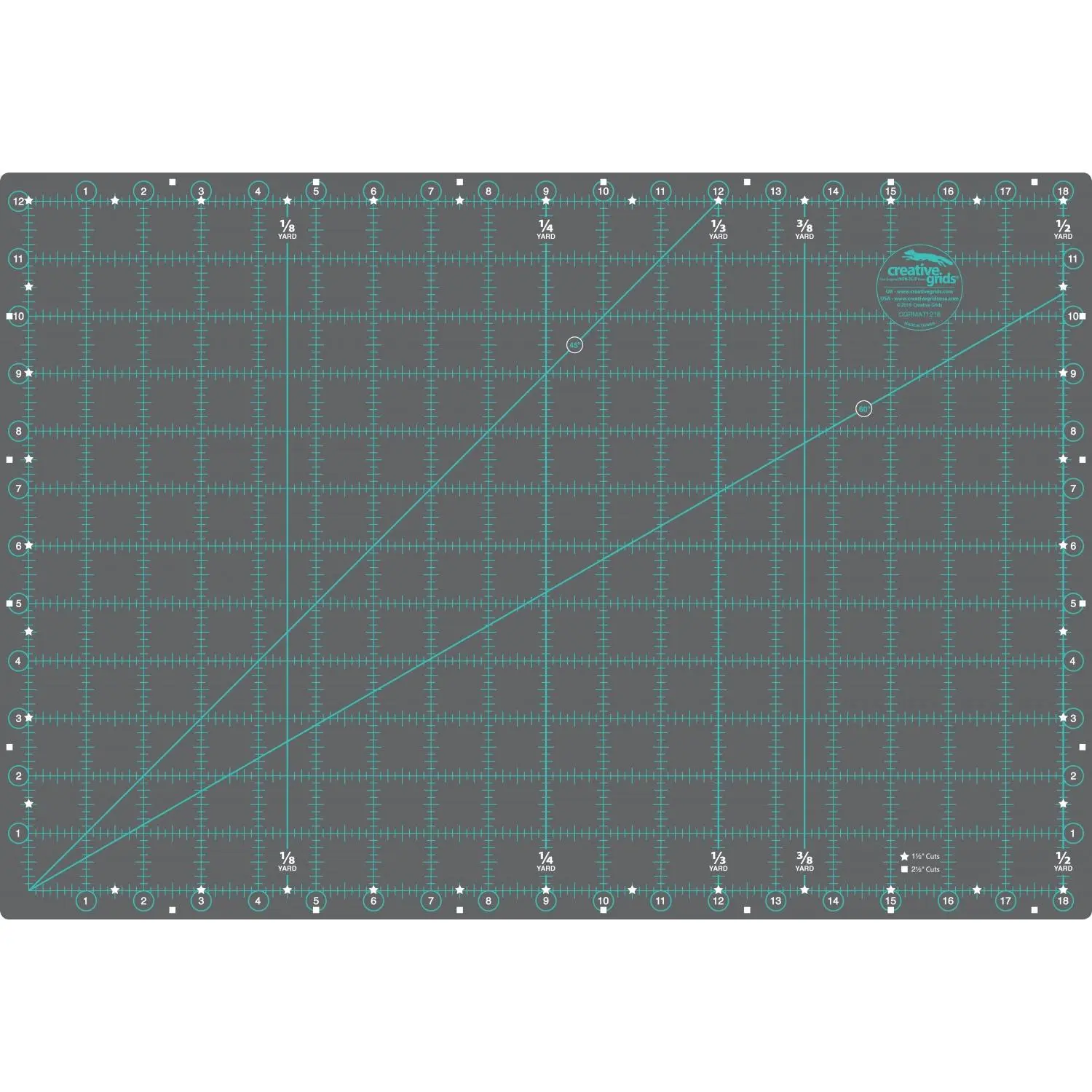 Creative Grids Cutting Mat 12" x 18" CGRMAT1218