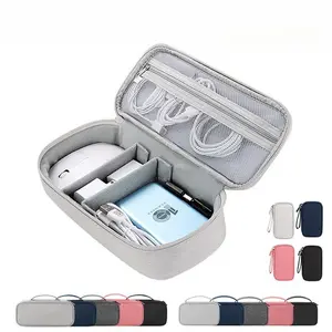 Data Line Storage Bag Digital Travel Charger Phone Hard Drive USB Multi-Functional Organizer, Portable Travel Accessories, Essential Accessory for Organized Tech Gear