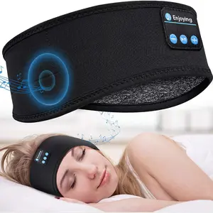 New BT Headset Wireless Headphones, Music Eye Mask Sports Headband, Outdoor Running Yoga Headband, Comfortable & Stylish Design