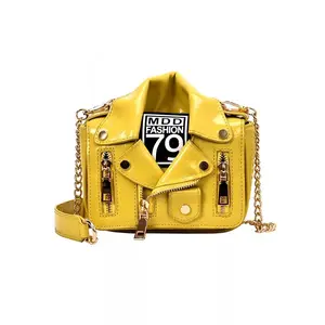 Leather Clothing look Jacket Handbag