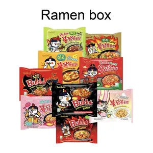 (4/6/8 packs) Samyang Buldak Chicken Ramen Box Variety Flavor Combo
