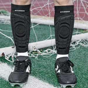 Soccer Shin Guard, Anti-collision Adults Training Leg Protective Pads, Thickening Sport Leggings Support Compression Socks Running Leg Sleeve Warmer Equipment, Football Accessories, Soccer Gear