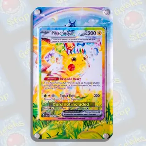 Pikachu ex SAR Extended Art Magnetic Display Case for Card