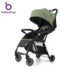 Baobaohao A10 Ultra-Light Baby Stroller (4.6 kg), Strollers for Babies with 3-Fold Compact Carry-On Design, Sturdy Load Capacity, Breathable Backrest for Outdoor Travel and Kids’ Outings,summervibes