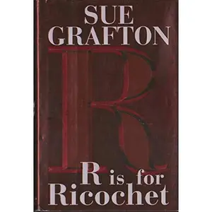 USED Book - 'r' Is For Ricochet - A Kinsey Millhone Mystery - Large Print Edition by Sue. Grafton (Hardcover) - english