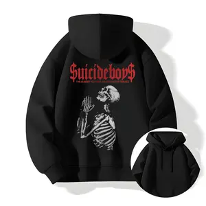 SUICIDEBOYS Suicidal Boys g59 Double-sided Text and Graphic life Hoodies,streetwear Menswear wear style,It is suitable for spring, winter and fall outfits Hooded Sweatshirt