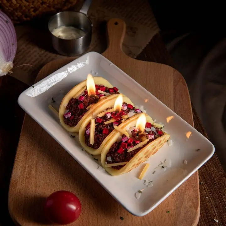 Unique Candle Designs By Kaneca - Taco Candle – Realistic Food Novelty Candle