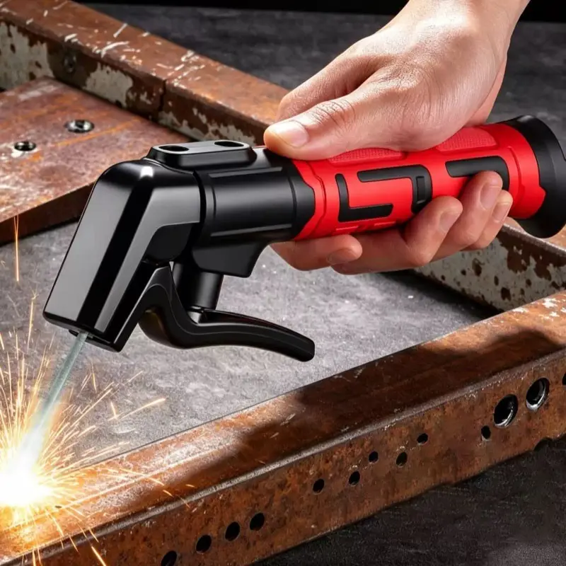 Welding Electrode Clamp, Full Insulation Pure Copper Arc Welding Pliers, Heat Resistant Anti-Slip Weld Stick Holder, Manual Arc Welder Tool