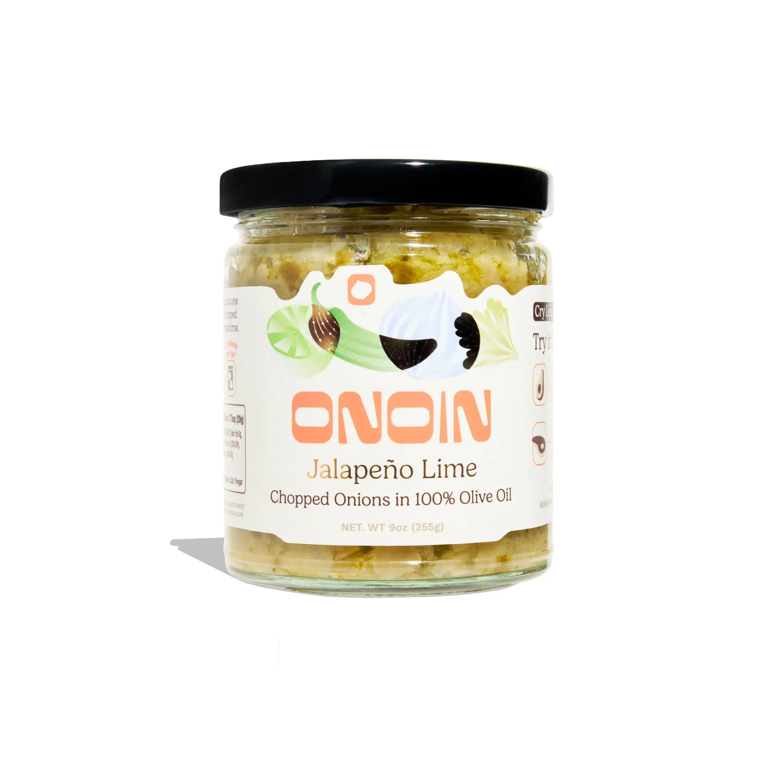 ONOIN: Chopped Onions - Jalapeño Lime Flavor