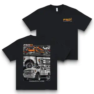 FSD Supply Diesel Truck Custom Build Print Unisex TikTok Shop Deals Graphic Tee 100% Cotton Casual Streetwear T-Shirt $1 OFF   Get $1 off immediately