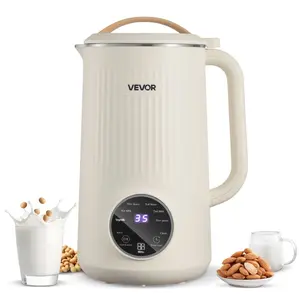 fathersdaygift  VEVOR 8 - in - 1 Nut Milk Maker, 34 oz Soy Milk Maker with 180W Blending, for Homemade Oat, Nut, Soy, Juice, Milkshake, Rice Cereal, Plant - Based Beverages with Self - Cleaning, Boil Water, 12 - Hour DelayVEVOR Super Brand Day