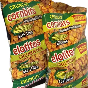 3 ELOTITOS CON LIMÓN 115g LIME FLAVORED FRIED CORN KERNELS DIANA FROM GUATEMALA