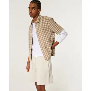 Hollister Above-The-Knee Baggy Fleece California Graphic Shorts