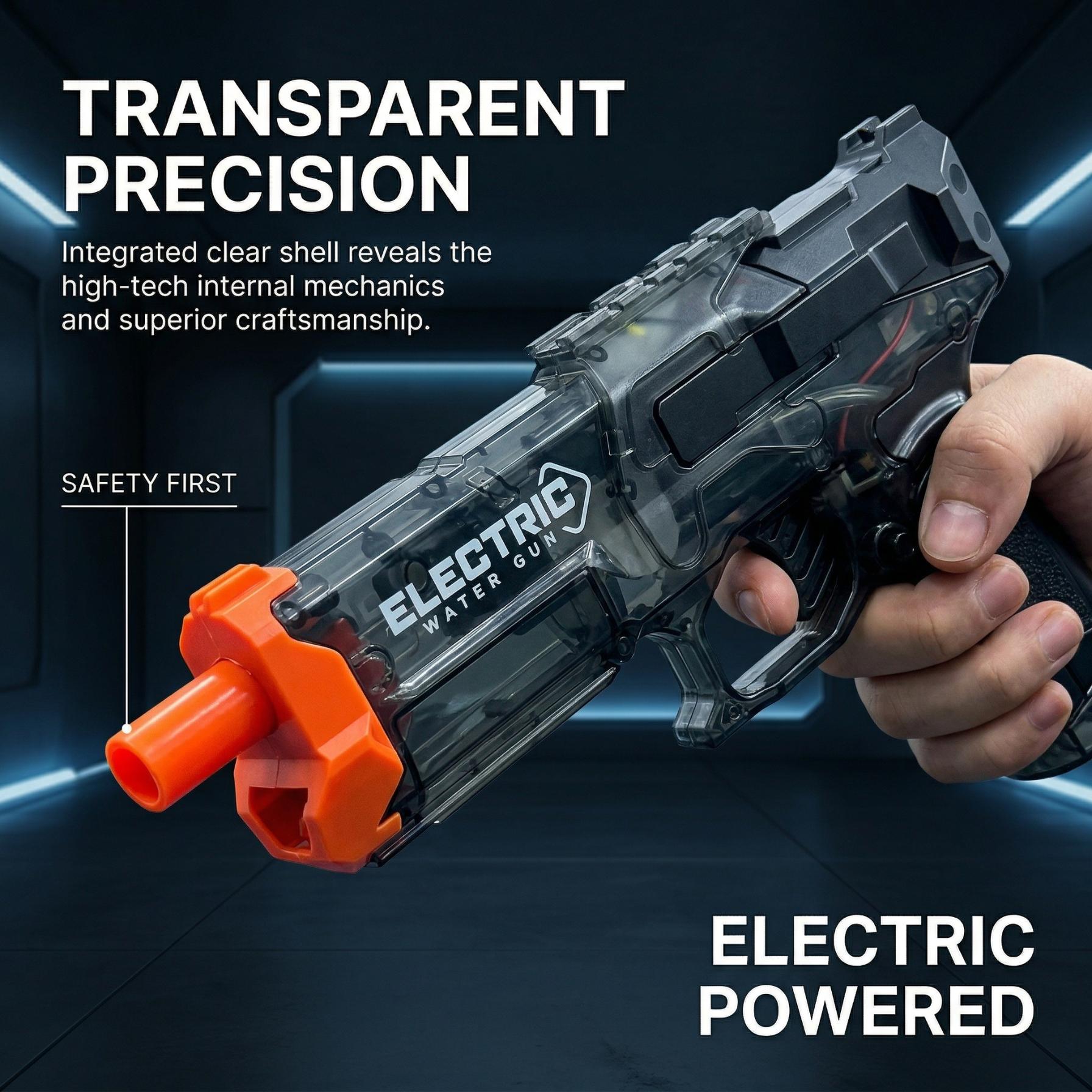 2 Pack Electric Big Transparent Automatic Water Guns with Light Up Full Automatic Electric Squirt Gun Range Water Pistol Soaker Summer Outdoor Pool Water Toy for Adult&Kid LED Lighted rechargable light-up Multicolor luminous flame effect 2 Pack Electric Big Transparent Automatic Water Guns with Light Up Full Automatic Electric Squirt Gun Range Water Pistol Soaker Summer Outdoor Pool Water Toy for Adult&Kid LED Lighted rechargable light-up Multicolor luminous flame effect