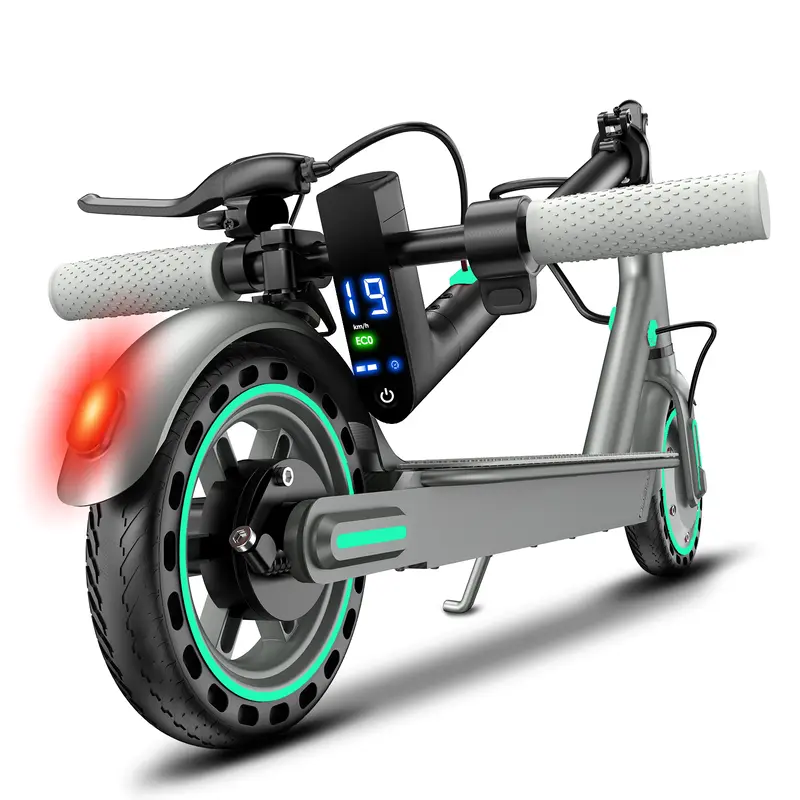 350W Electric Scooter for Adults & Teens, 19/15.6 Mph Top Speed, Long Range 12 Miles, Cruise Control, Double Braking, Foldable Design, 280WH Battery, UL2272 Certified, 12-Month Warranty