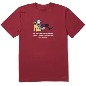 Men's Jake and Rocket Be The Person Short Sleeve Tee