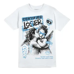 DopeSkill Graphic Tees University Blue 11s Streetwear Unisex Cool T-Shirt Sneaker Colour Matching Certified Lover Graphic