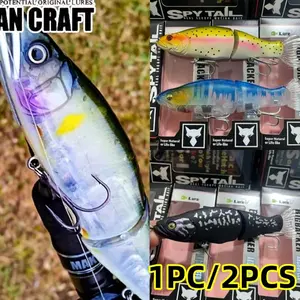 New Gancraft Jointed Claw 28g Two-Section Swimbait Lure for Bass & Trout, Fishing Bait for Anglers, High-Quality Artificial Fish, Topwater Fishing Lure