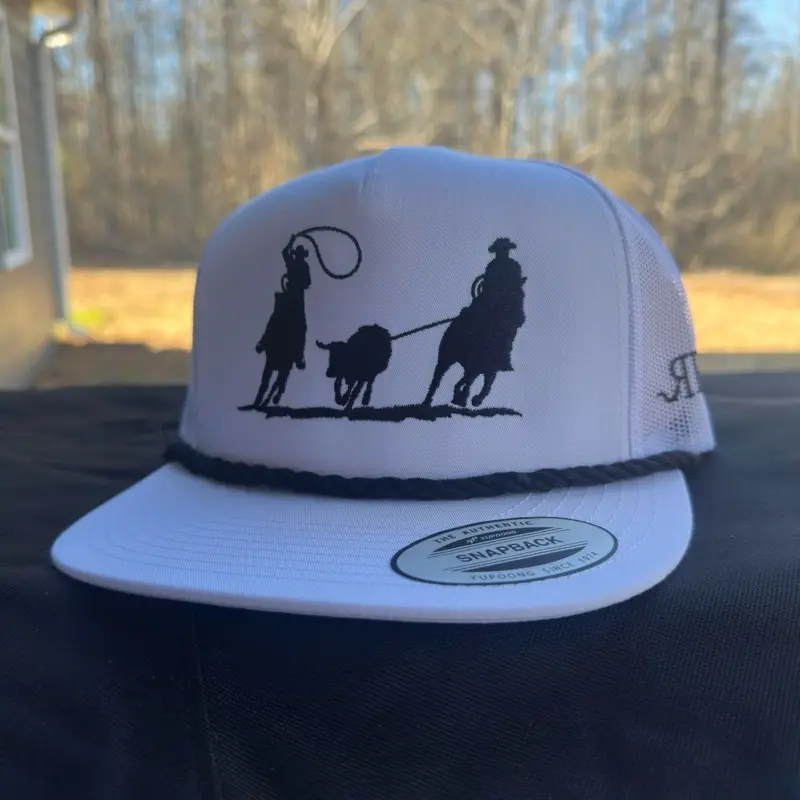 Team Roper Red Rope Threads Hat
