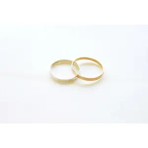 14k Gold Ring/Band Wedding. Stackable, Minimalistic, 2.3mm Wide Band. SZ: 5- 9