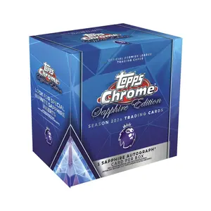 2026 Topps Chrome Premier League EPL Soccer Sapphire Edition BOX ***MUST BE OPENED LIVE