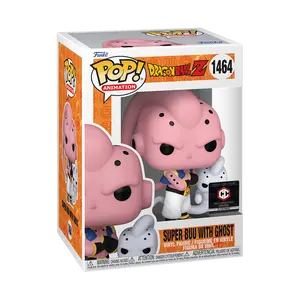 Funko Pop! Dragon Ball Z - Super Buu with Ghost (Chalice Collectibles) (Common) #1464 Exclusive Collectible Pop Vinyl Figure