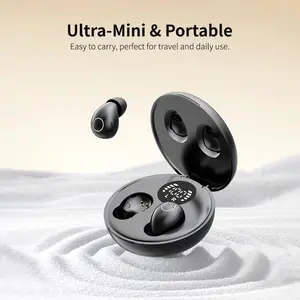 Mini Wireless Earbuds Bluetooth 5.4 in Ear Light-Weight Headphones,24Hrs Playtime Ear Buds with Charging Case,Bluetooth Headsets,Premium Sound with Deep Bass for Sport