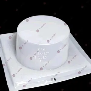 4L Round plastic mold for jello, pudding, gelatine