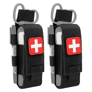 Laser Cut Molle Tourniquet Holster & Shear Holder Pouch Tactical Bag Mountaineering Mtb Accessories Survival Gear