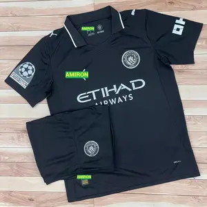 Manchester City Away Football Kit 25/26 - Premium Thai Fabric