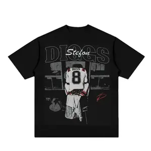 Stefon Diggs Vintage Football Vintage Shirt, Stefon Diggs T-shirt, New England Football Vintage 90s T-shirt, Graphic Tees, Unisex Cotton T-shirt, Streetwear