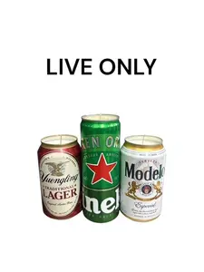 Vineyard Candle Co. LIVE ONLY Limited Edition Recycled Soda Can Candles 12oz 100% Natural Soy Wax 45+ Hours Burn Time Eco-Friendly Gift for Birthdays Christmas