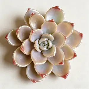 Realistic Succulent Flower Silicone Mold, Ideal for Scented Candle Making, Resin Clay Crafting, Handmade Crafts, Durable and Reusable Design