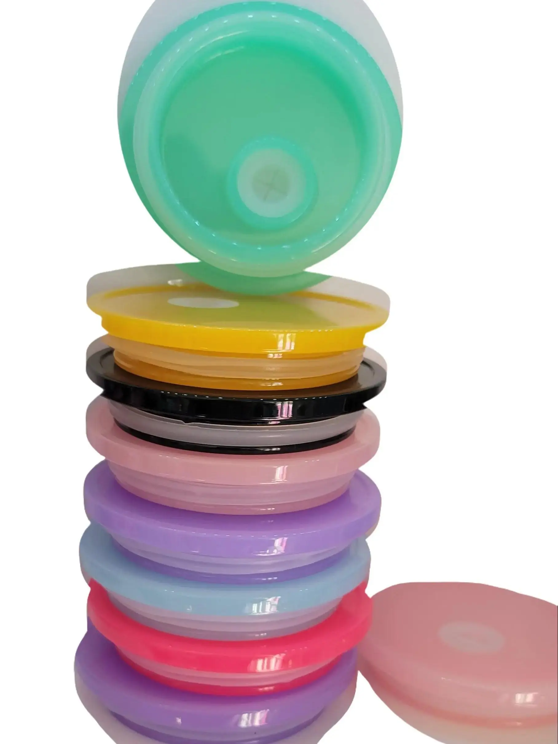 Plastic lids for 16oz glass cup Plastic lids for 16oz glass cup