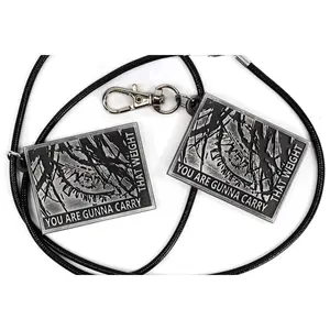 You Are Going To Carry That Weight Keychain / Necklace - Cowboy Bebop
